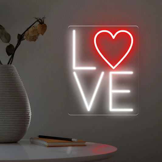 LOVE 2 - Neon led