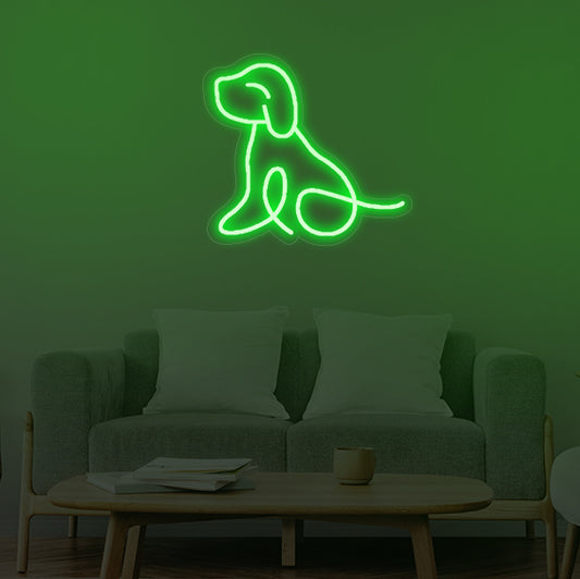 Cane animale neon led