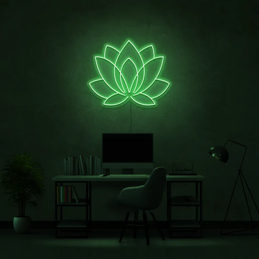 Fiore di loto - Neon led